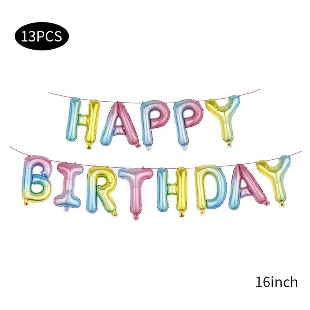 Premium Happy Birthday Aluminum Foil Balloons Ideal For Memorable Celebration Events