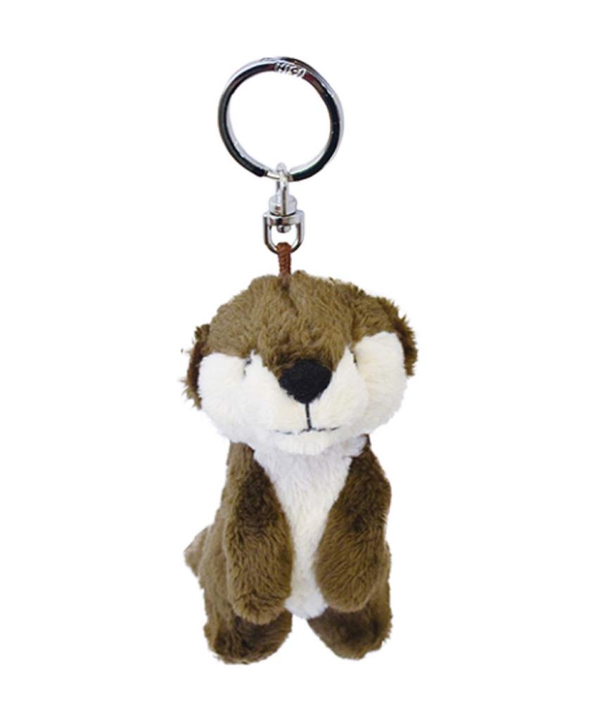 NICI Otter Made in Plush Gift Beanbag Otter 3090557 Keyring, 10cm, Germany, Toy, Keyring,