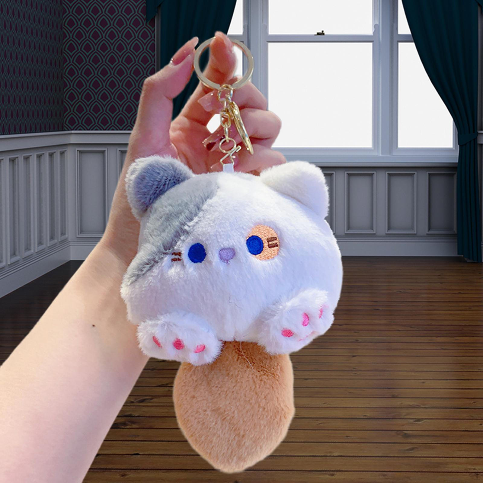 Плюшевая кукла-подвеска для ключей от машины для рюкзака — фото 11