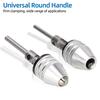 1PC Quick Change Keyless Drill Bit Chuck Hex Shank Adapter Converter Tool Three-Jaw Chuck Electric Grinder Drill Chuck