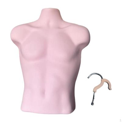 Manequim humano pendurado para exibição de camisetas masculinas para camisas, casacos, lojas de varejo