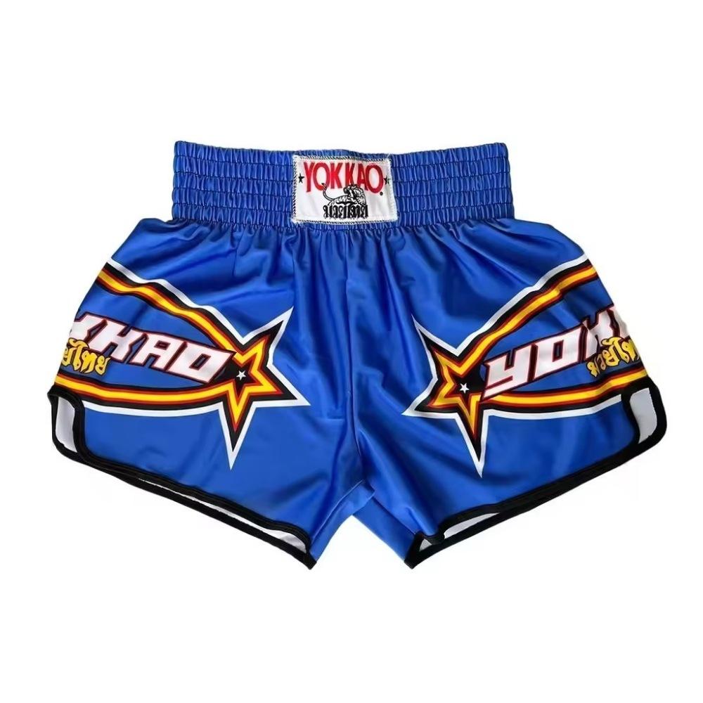 2025 New Thai Boxing Pants, Sanda Wushu Fighting Training Pants MMA Fighting Training Sports Shorts