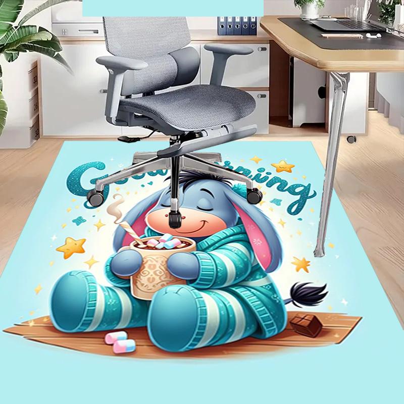 Good Eeyore Carpet For Playroom Bedroom Living Room Sofa Home Decorkids Game Area Rug Nonslip Floor Mat