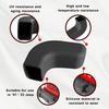 Front Factory Bumper Tow Hook Cover Trim For Jeep Wrangler JK JL JT 2007-2023