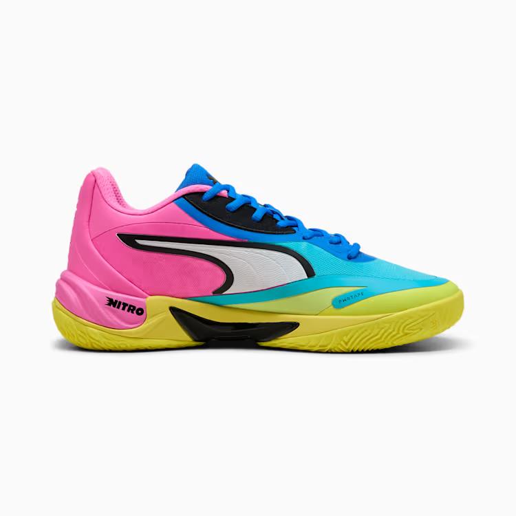 312374-07 Puma All-Pro Nitro 2 SkyBreak Poison Pink Bright Aqua (Men's)