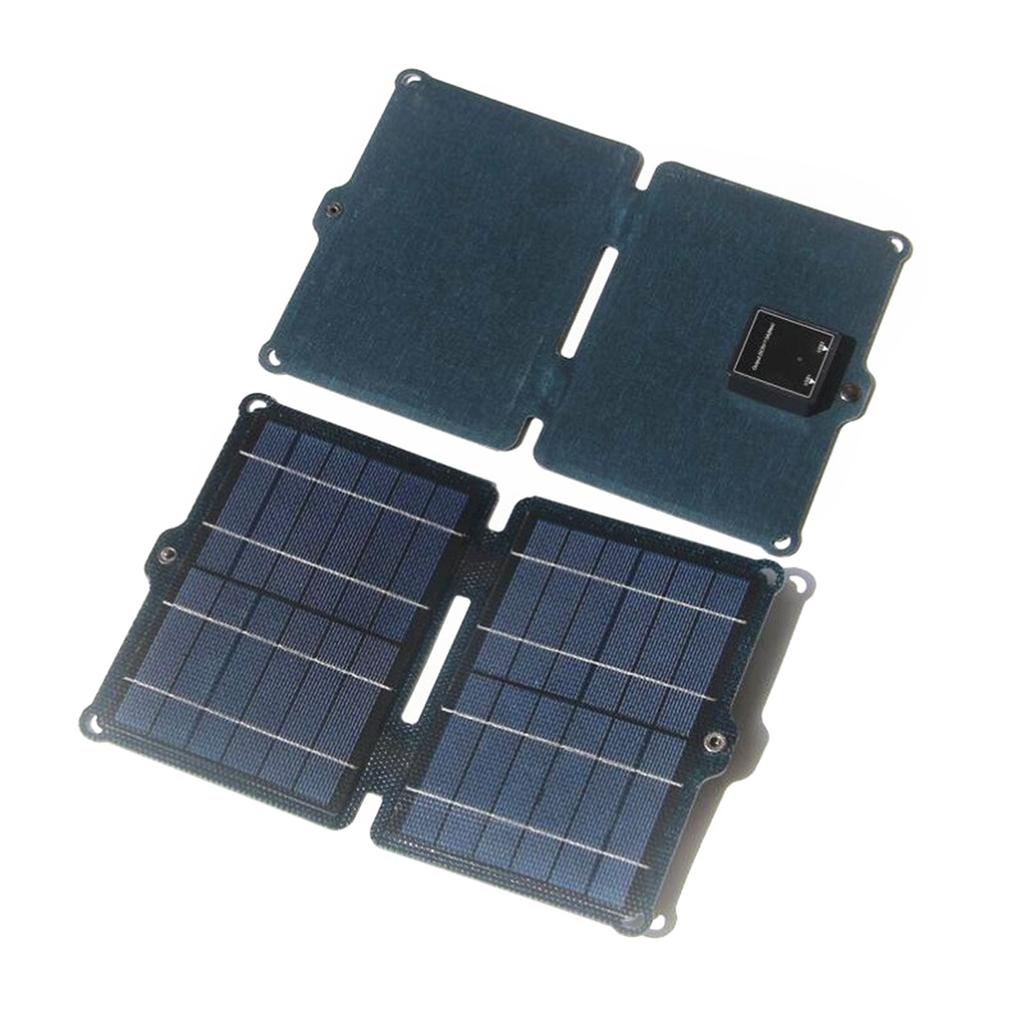 ETFE Mobile Solar Charger Portable Solar Panel Energy Power Bank 5V USB for Phone Waterproof Outdoor Hiking