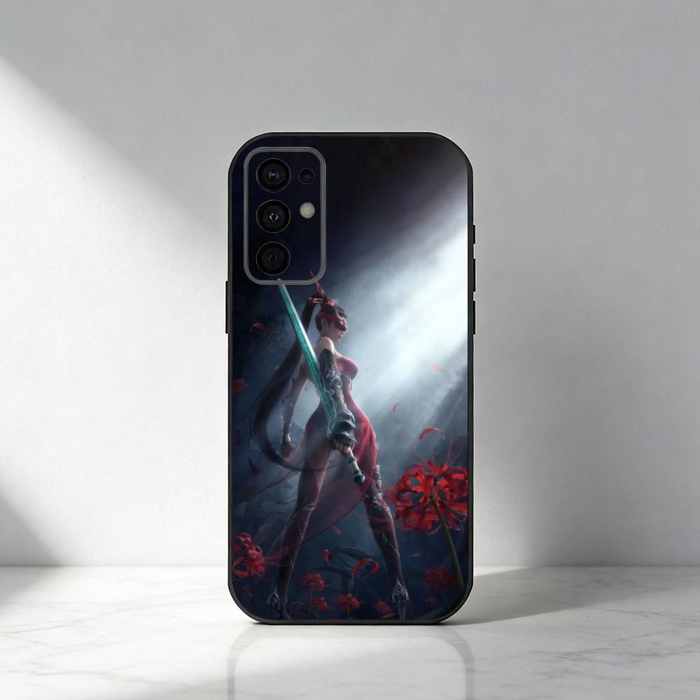 Game N-Naraka B-Blade-point Printed Phone Case For Samsung S25,S24,S21,S22,S23,S20,Ultra,S26,Plus,Fe,Note,5G Black Cover