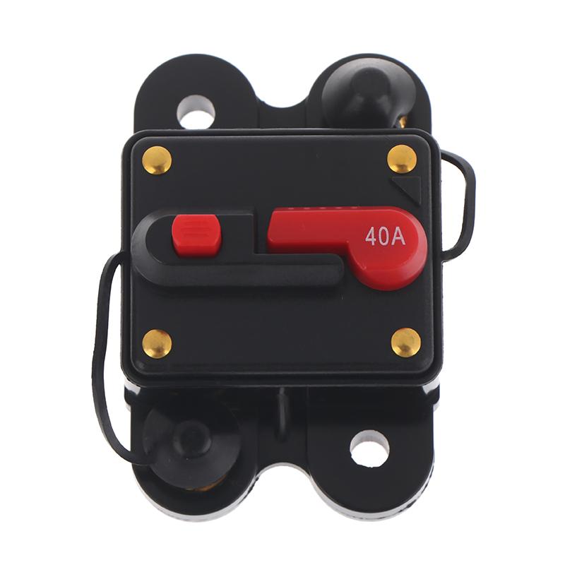 Wasserdichter Leistungsschalter Reset-Sicherung Wechselrichter DC12V 24V 30A 40A 50A 60A 80A 100A 150A 200A 250A 300A Haus-Solarsystem Teile