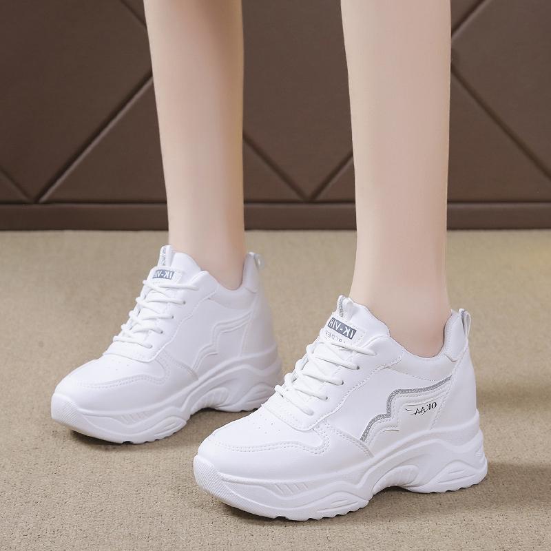 2025 New Style Women's Spring Autumn Korean Version Sports Shoes Soft Bottom Travel Running Casual Single Shoes Polyurethane Sol