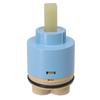 Ceramic Disc Lever Tap Mixer Cartridge 35/40mm for Shower Bath Basin and Kitchen Faucet Repair Replacement for Single Handle