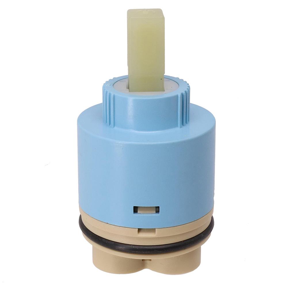 Ceramic Disc Lever Tap Mixer Cartridge 35/40mm for Shower Bath Basin and Kitchen Faucet Repair Replacement for Single Handle