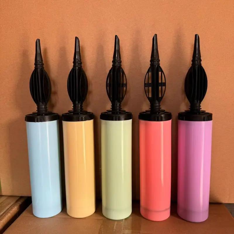 Bomba Manual de Balões Para Artigos de Festa, Inflador de 10 Polegadas por Pressão Manual com Design Portátil, Acessório de Balão Fácil de Usar Para Casa