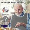 4/12Pcs Adult Bibs Soft Towel Cloth Reusable Elderly Feeding Bibs Clothing Stain Resistant Protectors for Adult Men and Women
