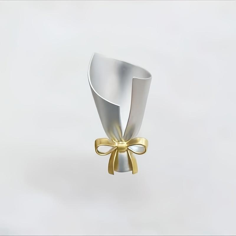 Unique Floral Brooch, Flower Arrangement & Vase Design Brooch