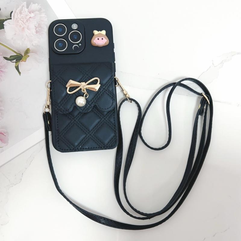 Strap Wallet Case for Motorola Moto Edge 60 Fusion 60S 50 Pro G86 G56 G54 G85 G96 Card Slot Crossbody Lanyard Leather Bag Cover