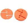 5Pcs Diving Line Marker Cave Dive Marker Scuba Safety Rope Line Marker PVC Round Shape for