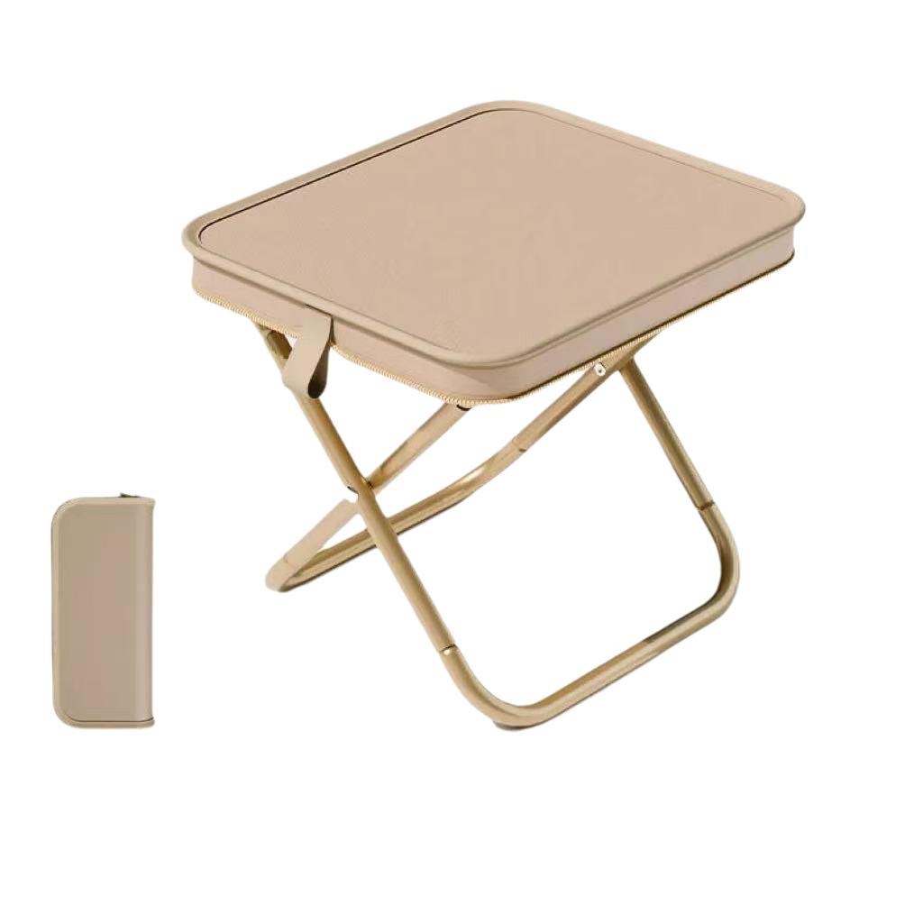 Portable Retractable Folding Stool, Lightweight Pocket‑Size Seat for Fishing, Camping, Outdoor Travel, Picnic & Leisure Activiti