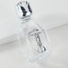 62KD Pack of 6 Embossed Glass Holy Water Container Bottles Baptisms Gift Church Use
