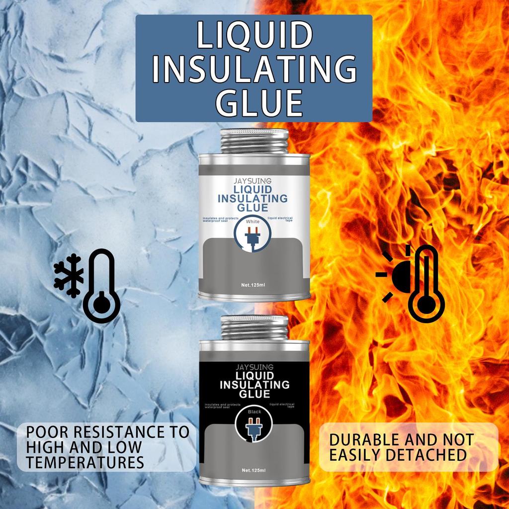 Jaysuing Transparent Waterproof High-Temp Resistant Durable Liquid Gel