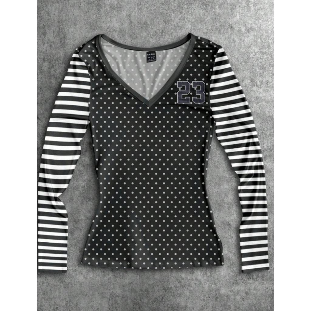 TrendHub Y2k Fairy Grunge Grafik T-Shirts für Damen E-Girls Goth Geripptes Langarm-T-Shirt Tops Vintage Emo Kleidung 2000er Retro Streetwear