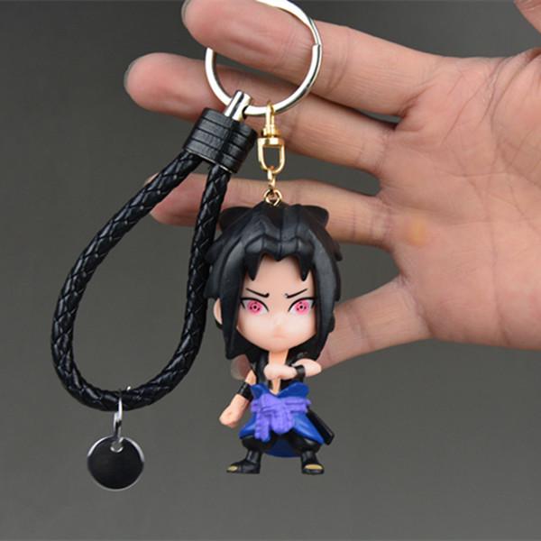 Naruto, Kakashi, Sasuke Ninja Spielzeugfigur Schlüsselanhänger Anhänger Modell Ornament