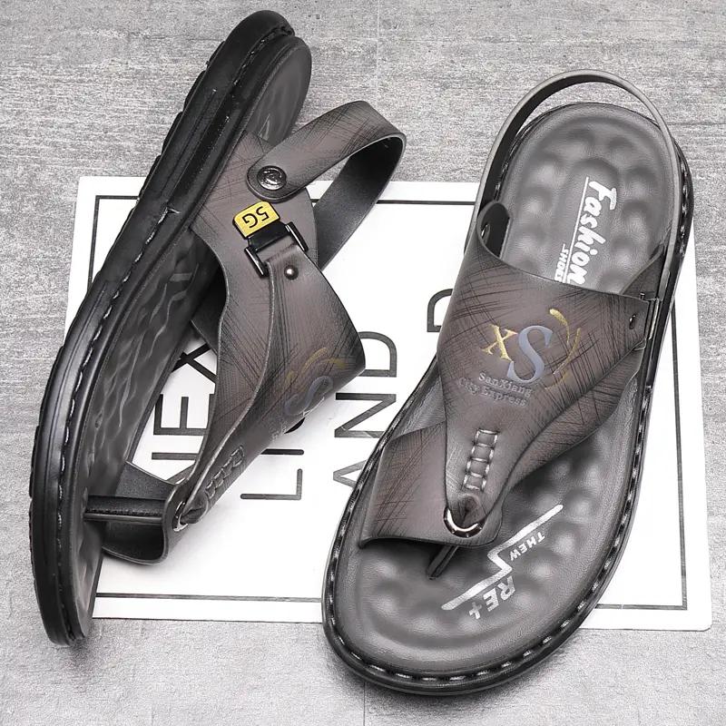 Ramadan Men's Trendy Outdoor Flip Flops, Casual Sandals With Assorted Colors