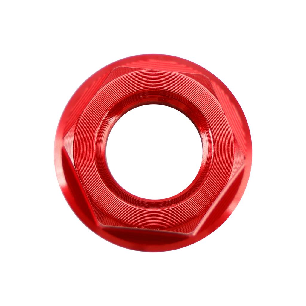 Rear Sprocket Nut Kit M10x1.25mm Red For Suzuki GSXR 600 750 1000 SV 650 1000