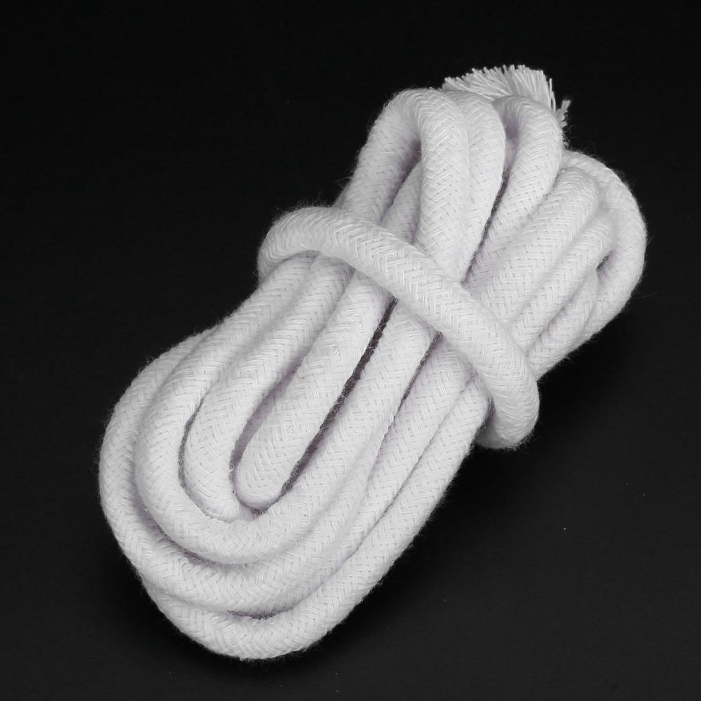 Cotton Round Braid Wick 8mm Width Oil Lamp Wick Durable Natural Candle Wick  Home Candle Craft