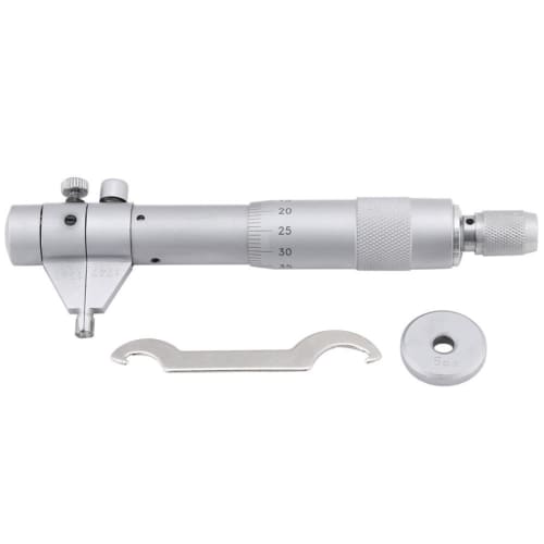 Pomya Internal Diameter Micrometer, Internal Diameter Measuring Instrument, 5-30mm Range, 0.01mm Accuracy, Stainless Steel