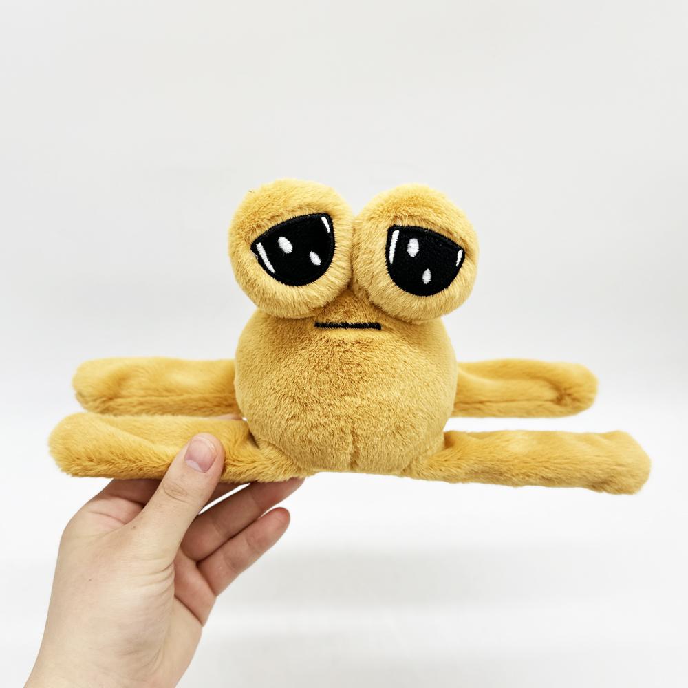 Peluche Pou Carino Cosplay Anello Papa Braccialetto Bambini Adorabili Morbido Cotone Giocattoli Peluche Pou Regali Festa di Halloween
