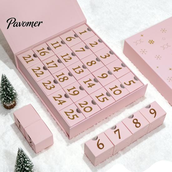 Reusable Storage Organizer DIY Christmas Advent Calendar to Fill, 25 Days Empty Gift Box Set Decorative Holiday Present 2026, Fillable Countdown
