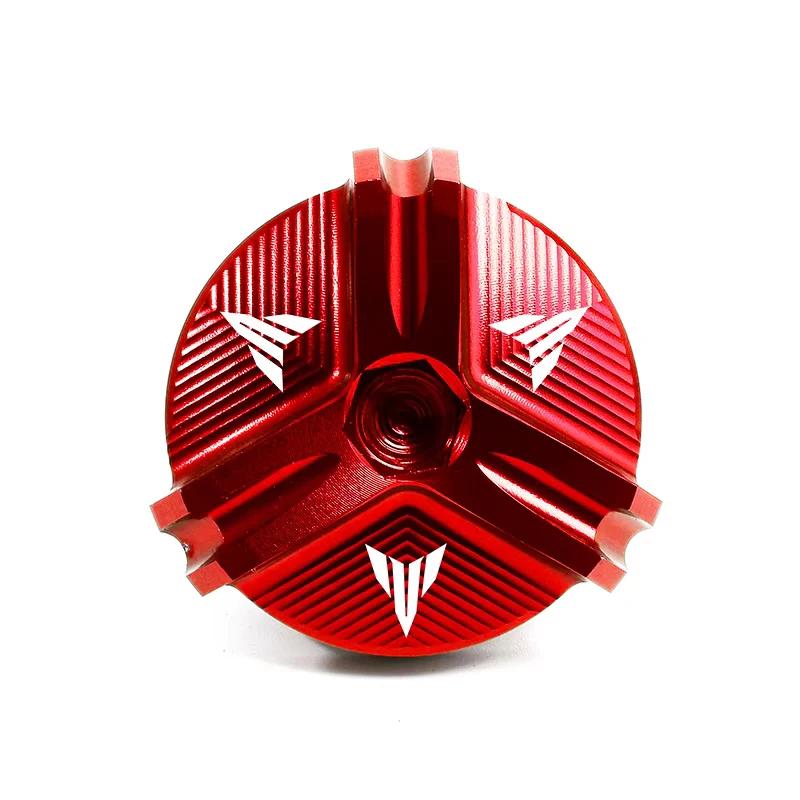 Motorcycle CNC Engine Oil Filler Cup Plug Cover Cap Screw For YAMAHA MT07 MT 01 03 07 10 25 MT03 MT-07 MT10 MT25 Fazer