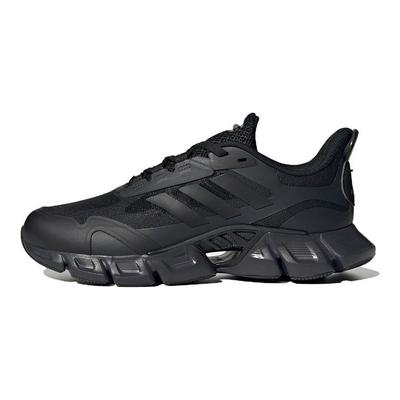 Climacool Bequemes Material Stoßdämpfung Langlebig Low-Top Lässig Urbanes Pendeln Laufschuhe Unisex Sneaker Schwarz IF0640