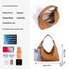Girls Design Sense Leather Shoulder Bag Versatile Large Capacity Women's Office Workers Handbag Female Hobo Bag