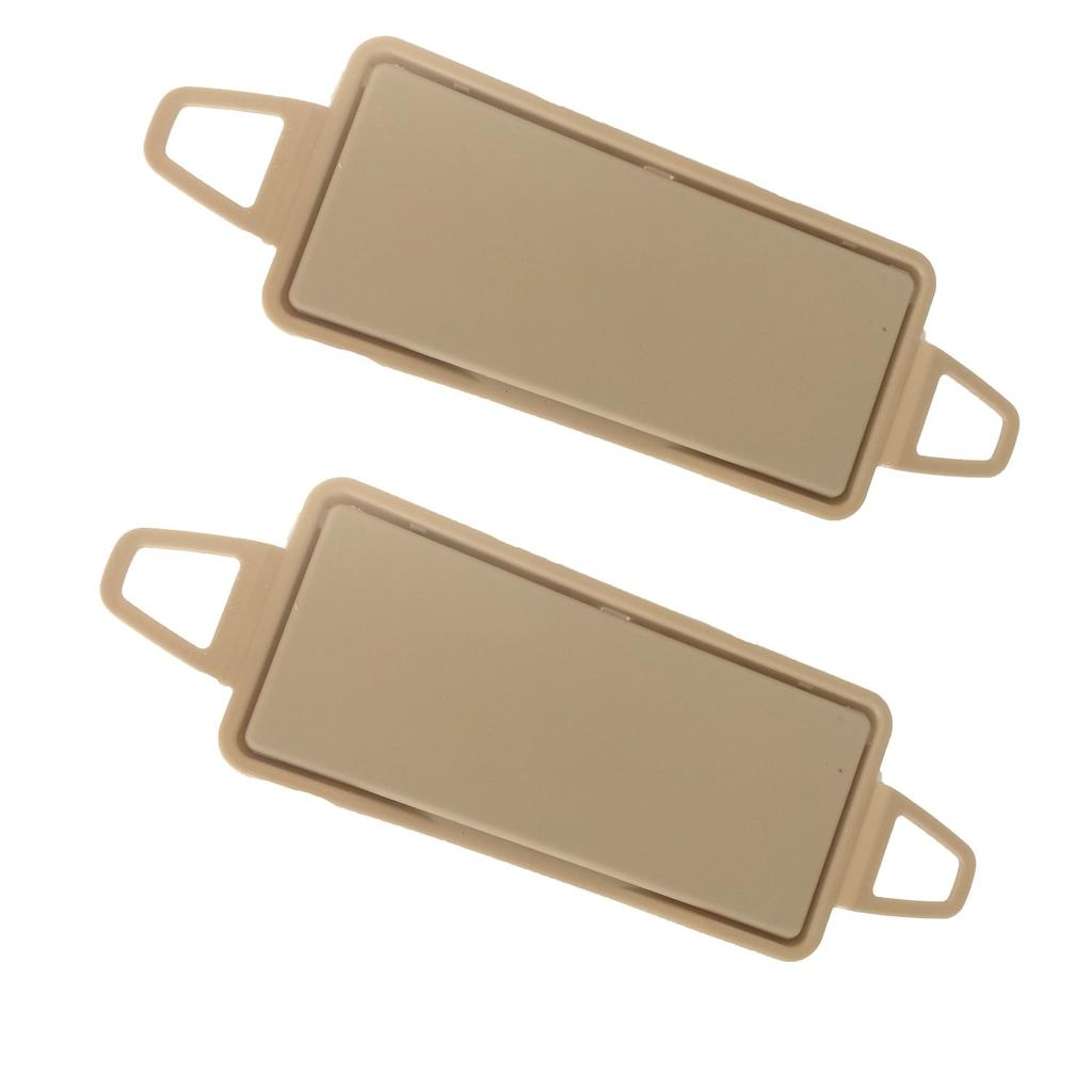 2 Pcs Panoramic Roof Molding Port Bag Cover For Mercedes C Class W204 - E Class W212 - Beige