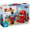 LEGO Duplo Race Track Mac Toy, Birthday Gift, Educational Building Blocks, for Boys and Girls, Ages 1.5, 2, and 4, Vehicle, Miniature Car, 10417