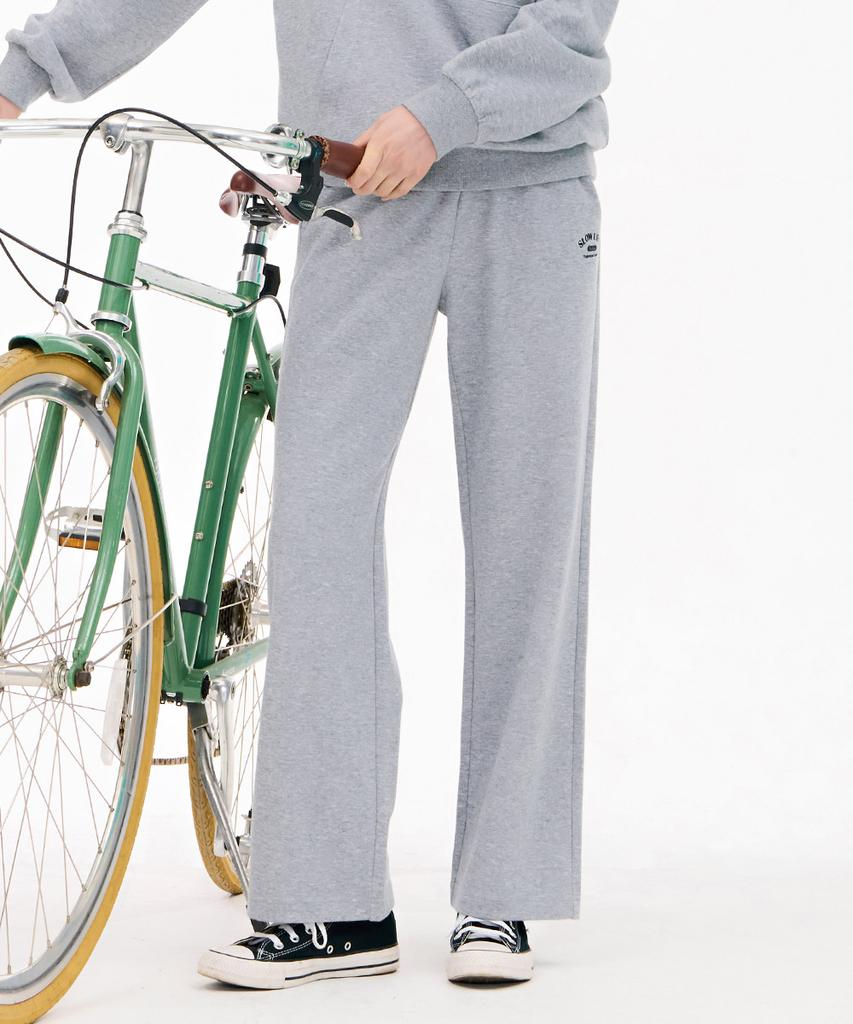 CHASECULT Unisex Essential Straight Pants - Grey