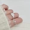 Korean Style Butterfly Hexagram Luxury Fashion Ring