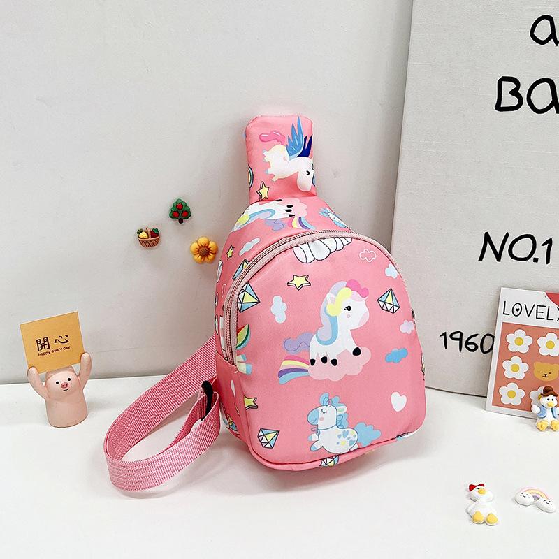 Neue Jungen und Mädchen Umhängetasche hübsche Dinosaurier Brusttasche kleine Umhängetasche niedliche Baby Bauchtasche Outdoor Reise Rucksack