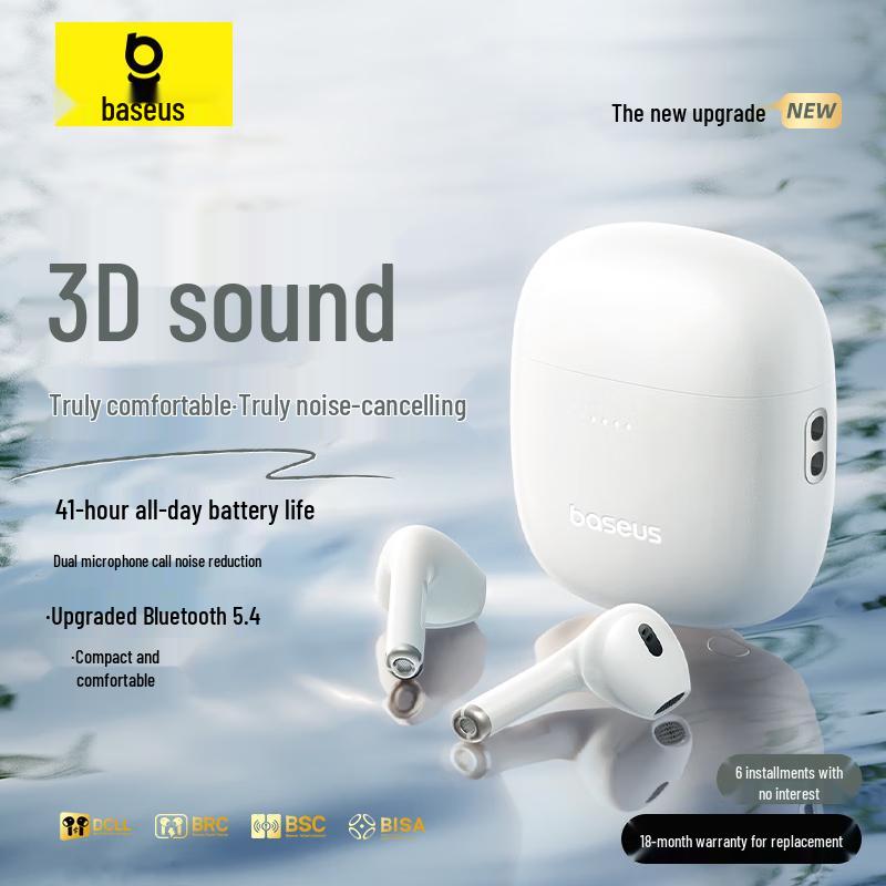 Baseus W04 & BS1 Series Semi-in-Ear True Wireless Earbuds