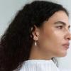 [925 Silver] Rain Drop Earring