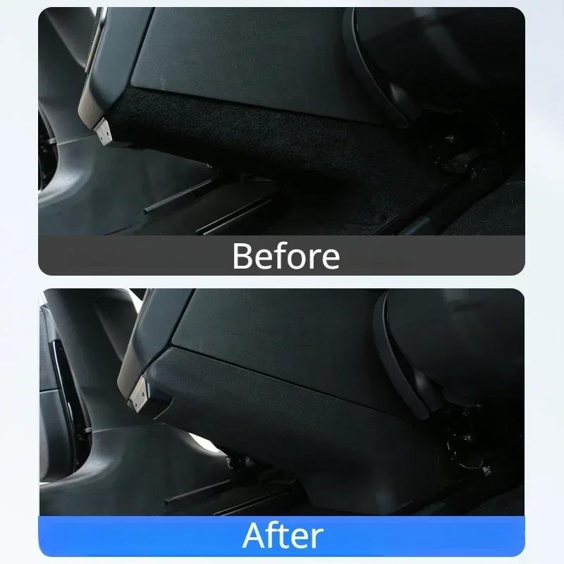 Central Armrest Box Rear Seat Child Anti-Kick Pads for Tesla Model 3+ Model Y Juniper 2025 Anti Dirty Kickproof Protection Cover