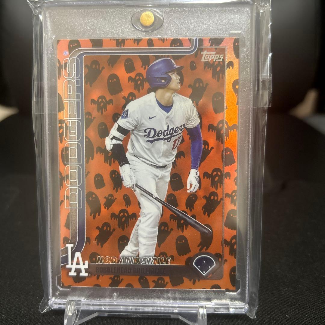 Used 2025 topps update Shohei Otani value limited ghost parallel
