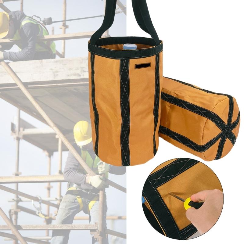 Multifunctional Tool Bucket Tool Organizers Tool Storage Bag Waterproof Tool Bag Bucket Linemen Bag Tool Accessories