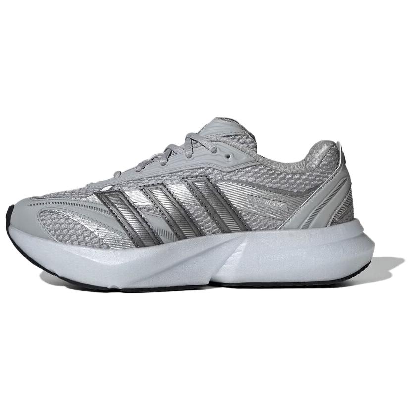 Adidas Lightblaze Glow Comfortable Versatile Shock Absorbing Casual Running Shoes Women sneakers Gray JQ7192 36