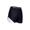 Under Armour Play Up 3.0 Training Shorts Women Bottoms Black 1344552-002
