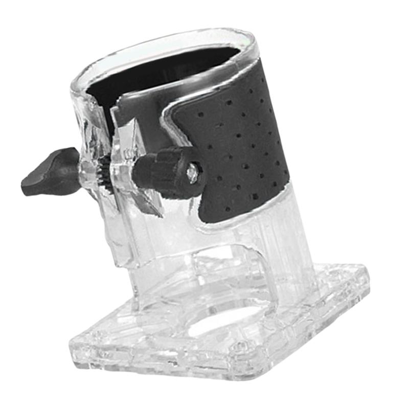 Impact Resistant Trimmers Guard Clear Housing Reduces Debris Noise Clear Cover Wood Routers Base For Improved top sale