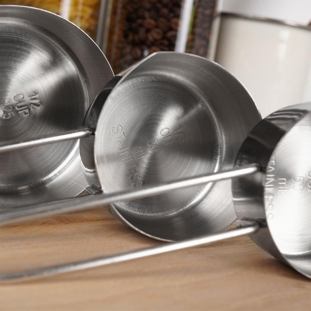 Steel Kitchen Measuring Cups 4 Pcs.