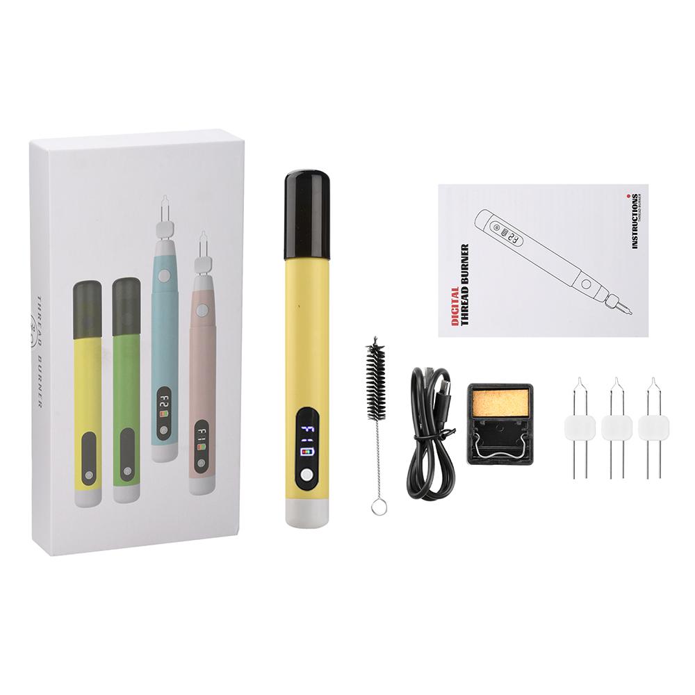 

1100mAh Welding Wax Tail Burning Pen Melting Crayon Stitching Wire Thread Breaking Line DIY Tool Fast Wax Sealing Pen USB Charge