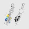 Aesthetic Keychains Purse Handbag Backpack Bag Pendant Charms Safety Pin Keychains Charms Car Keyring for Women Girls